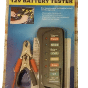 Probador de batería y alternador de 12V