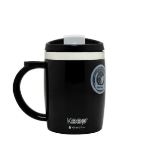 Vaso Keep Classic Mug 400ml - negro