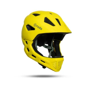 Casco integral roda - amarillo