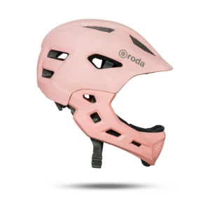 Casco integral roda - rosado