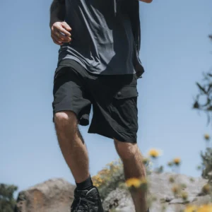 Short Hombre Cargo Adventure Barun UV50+ Lhotse negro